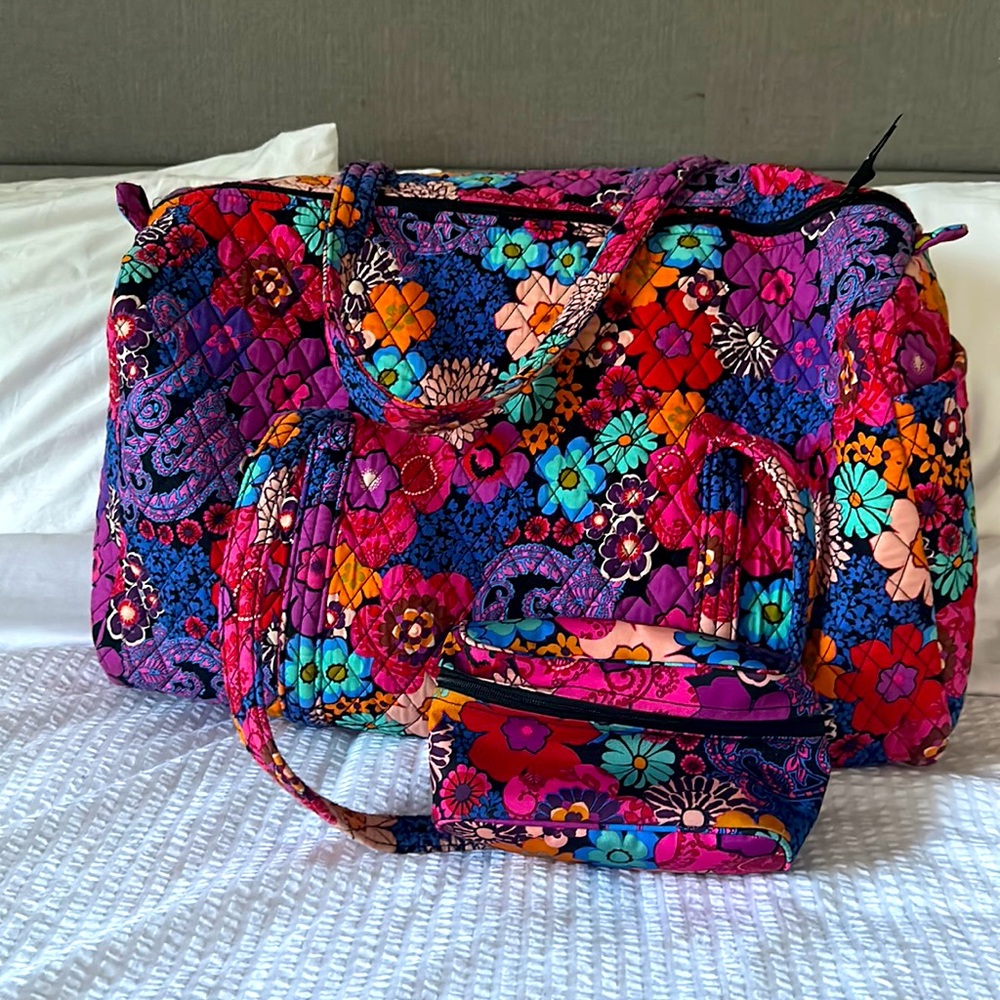 Vera Bradley Floral Fiesta Set